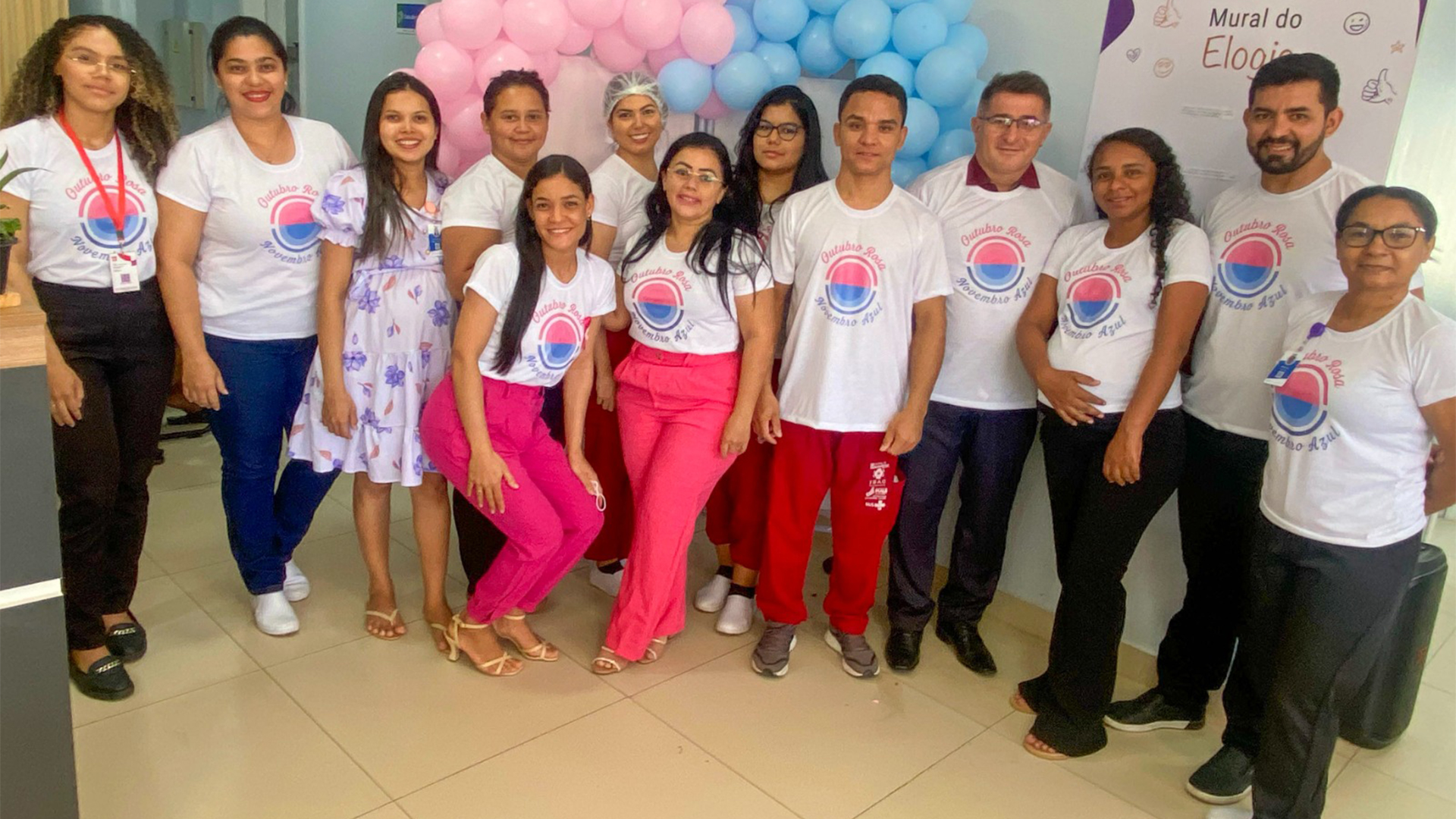 Durante a campanha Outubro Rosa, a unidade, sob gestão do Instituto Saúde e Cidadania (ISAC), com o apoio da Secretaria de Estado da Saúde do Piauí (Sesapi), reforçou o compromisso com a promoção da saúde da mulher e a valorização do cuidado humanizado. (Foto: Camila Neto)
